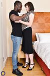 Busty British housewife fucks a black man while hubby is at work