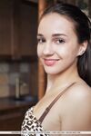Euro solo girl with long legs displaying perfect teen ass for glamour pics