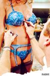 Incredible Playboy body paint models look so sexy showing off their curves