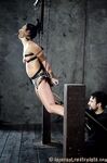 Brunette girl Wenona explores her sexual limits during extreme bondage games