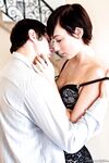 Skinny girl with short hair Zoe Voss seduces her man in bra and panty set