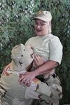 Hot military granny Lacey Starr shows her big tits & gets rammed by a soldier