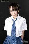 Japanese schoolgirl in bondage gagging on cock and getting rough mouthful