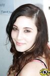 Busty innocent face teen Noelle Easton bares all for gloryhole BBC experience
