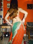Indian solo girl slides upskirt panties aside before showing her bare breasts