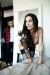 Black haired babe with big tits Gia Dimarco gets her twat stuffed in lingerie