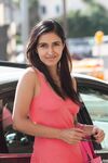 Pretty Indian girlfriend Vijaya Singh flashing her purple panties in public
