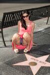 Pretty Indian girlfriend Vijaya Singh flashing her purple panties in public