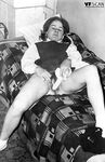 Schoolgirls from another era expose and even toy their natural pussies