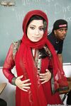 Sexy teacher Nadia stripped for rough classroom gangbang with football team