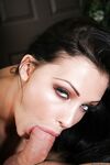 Hot pornstar Aletta Ocean gives a fervent blowjob and gets facialized