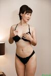 Sexy Japanese bartender Runa Akasaka gets her bald pussy toyed & dicked in POV
