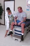 Doctor Penny Flame cures what ails with examination room blowjob & cock ride