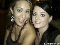 Well known pornstars show off their bodies & blow off a lucky dude