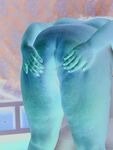 SSBBW takes off her glasses prior to getting naked and masturbating