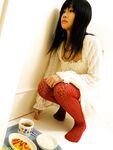 Horny Japanese girl Hikaru Momose takes a creampie after morning sex