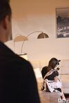 Young maid Anita B gets spit on while being forced into sex by an older man