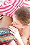 Sexy interracial amateurs Esme and Flora having lots of fun with each other