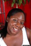 Stunning very fat BBW Dynasty touches her tight black vagina