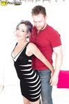 Hot older lady with dyed hair Sadie Sommerville gets banged by her toy boy