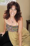 Tall mature woman Val Creek spreading pink pussy wide open for close ups