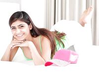 Top pornstar Mia Khalifa presents her perfect ass and huge tits