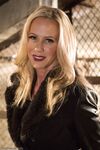Blonde cougars Dee Williams & Simone Sonay expose their curves in the basement