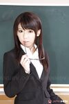 Japanese schoolteacher Maho Sawai dons blindfold and gag after showing bush