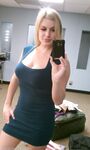 Blonde amateur Danielle takes non nude selfies of her daily life