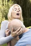 Rich white teen seduces the family's aging butler on the back lawn
