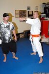 Martial arts workout ends up with sex with famous busty milf