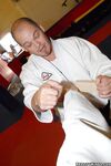 Martial arts workout ends up with sex with famous busty milf