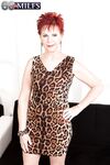 Hot granny with red hair Caroline Hamsel sucks and licks her dildo collection