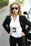 Hot outdoor threesome with dirty cops Tina Kay and Veronica Leal