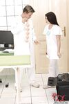 BNrse with big sex toy fetish insertion Tiffany Doll and doctor get kinky