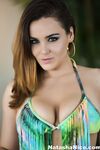 Beautiful solo girl Natasha Nice slips out of her string bikini