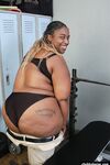 BBBW Lyrico exposing big black breasts and big fat black ass