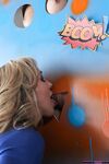 Mom Brandi Love teaches stepdaughter Rebel Lynn the proper way to lick & ride