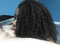 Black babe Layla Finesse gives Logan Drake an arousing POV blowjob