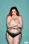 Plump British redhead Lucy Vixen flaunts her all natural phenomenal boobs