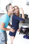 Slender girl Alexis and her man friend skip dinner for a hard fuck instead