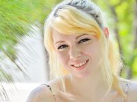 Young blonde girl flashes no panty upskirt and tits on public property