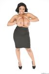 Boobylicious Maserati XXX teasing with massive knockers and takes white dick