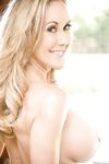 Beautiful blonde Brandi Love shows her awesome big natural boobs