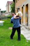 Blonde teen with huge ass Lovita Fate gets tied up and pussy fucked