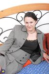 Chubby mature woman Suzanne shows her huge curves and fingers herself