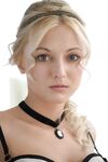 Gorgeous blonde Kim in sexy lingerie taking her BFs hard cock doggystye