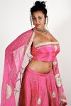 Indian female Keira unveils her big natural tits in bikini bottoms