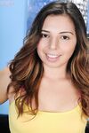 Latina teenager Luna Leve making her nude modelling debut in pink panties