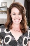 Smiley mature mom Molly Golly flaunts tiny saggy boobs & spreads small ass